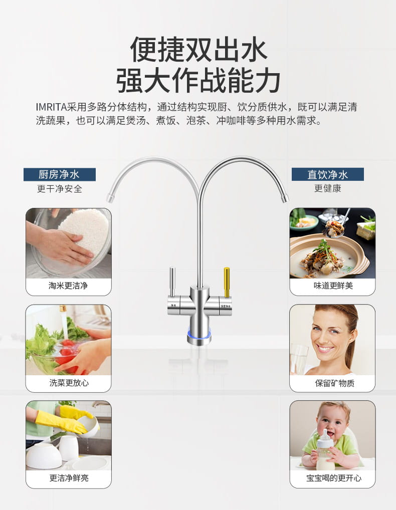 愛瑪特智能納濾凈水機 IMT-NF6