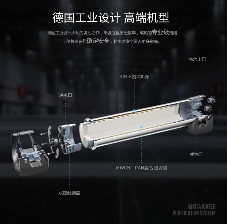 愛瑪特 專業(yè)級中央凈水機IMT-U5